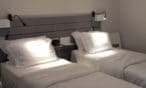 Chambre avec lits séparés hébergement cure thermale Jonzac